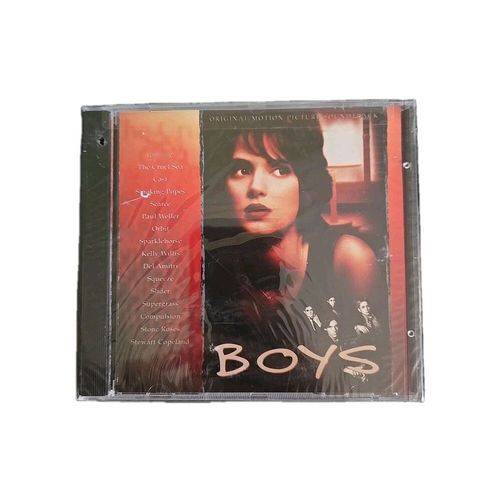 Winona Ryder BOYS CD soundtrack Stewart Copeland Squeeze Paul Weller Stone Roses